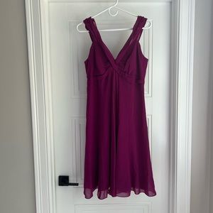 Ralph Lauren silk and chiffon dress
